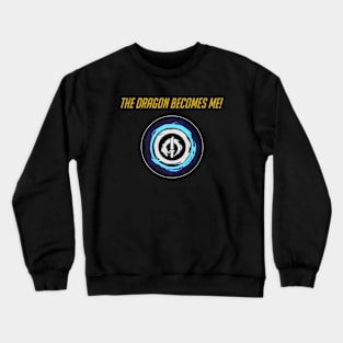 The dragon becomes me - English Crewneck Sweatshirt